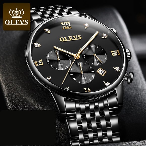 OLEVS Sport Watch Timer Waterproof Luminous - Picture 2 of 6